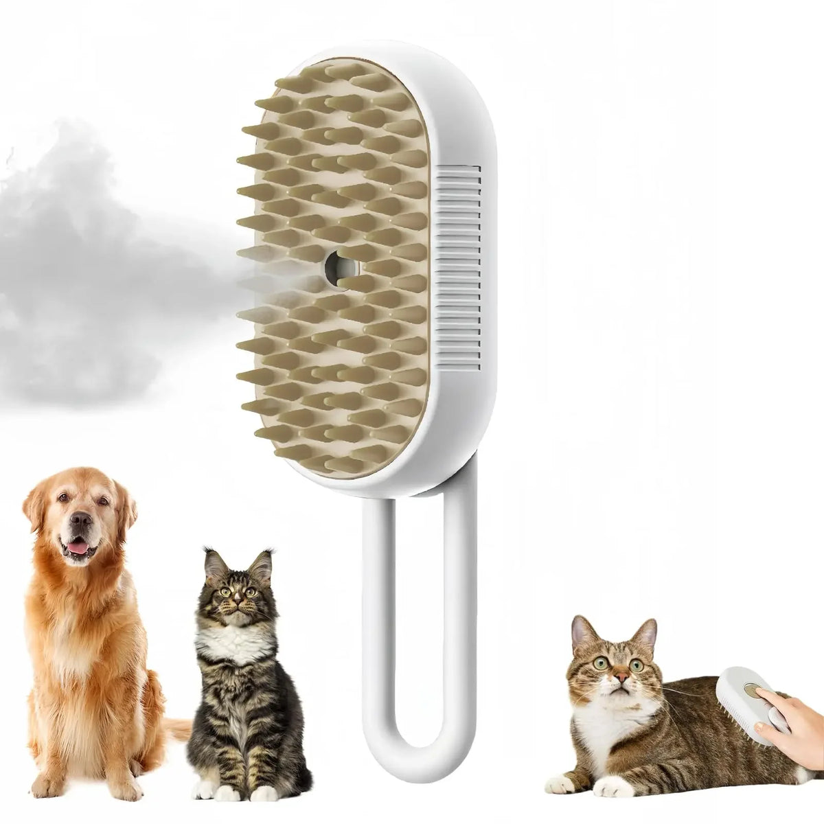 Brosse vapeur Pattou — 3 en 1